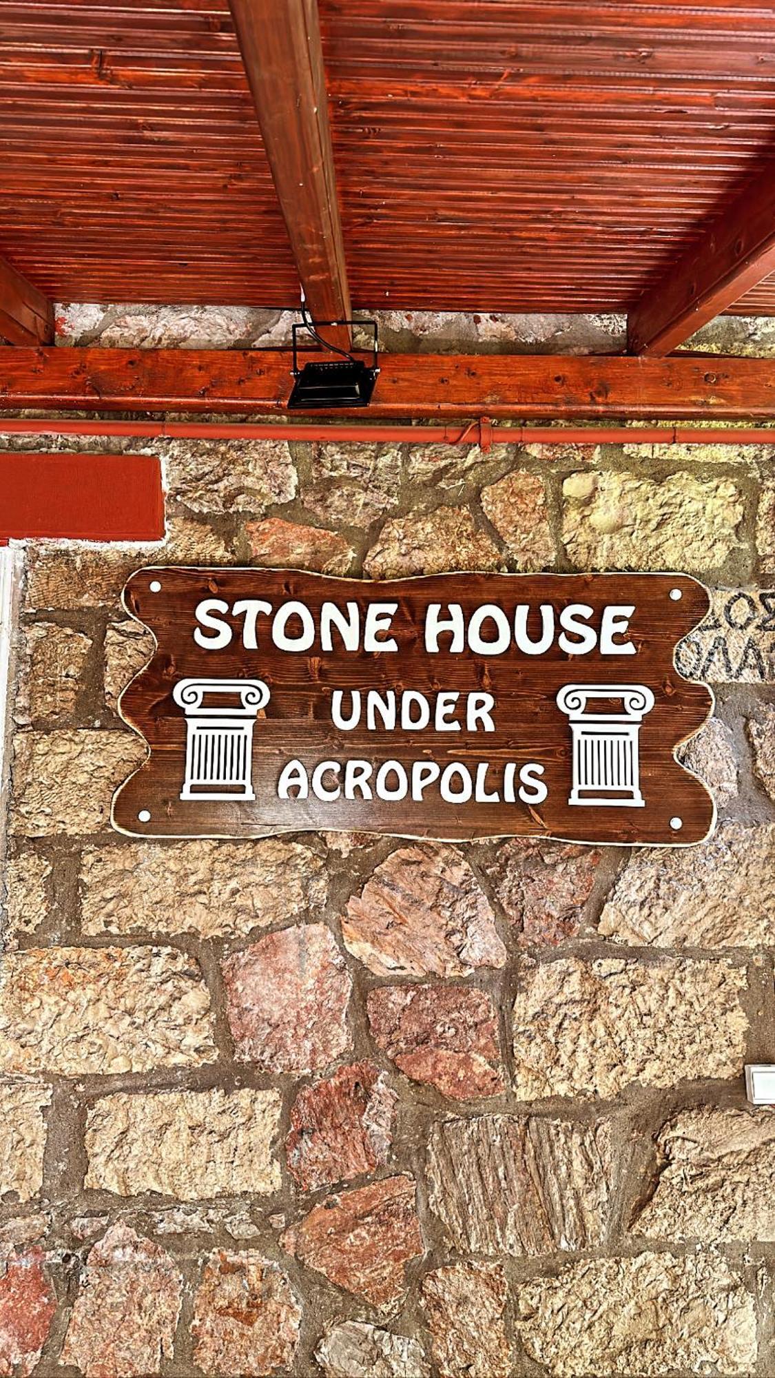 Stone House Under Acropolis Daire Atina Dış mekan fotoğraf
